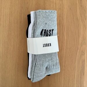 Krost NWT Men’s Crew Sock Three-pack